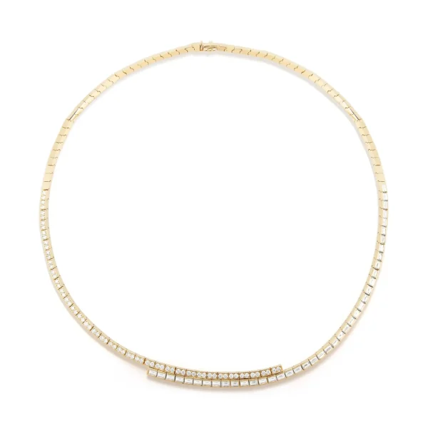 Modern Deco Diamond Choker