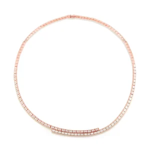 Modern Deco Diamond Choker