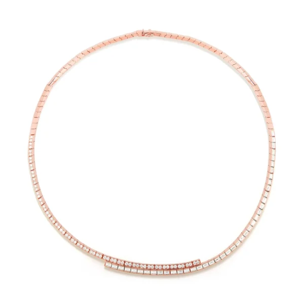 Modern Deco Diamond Choker